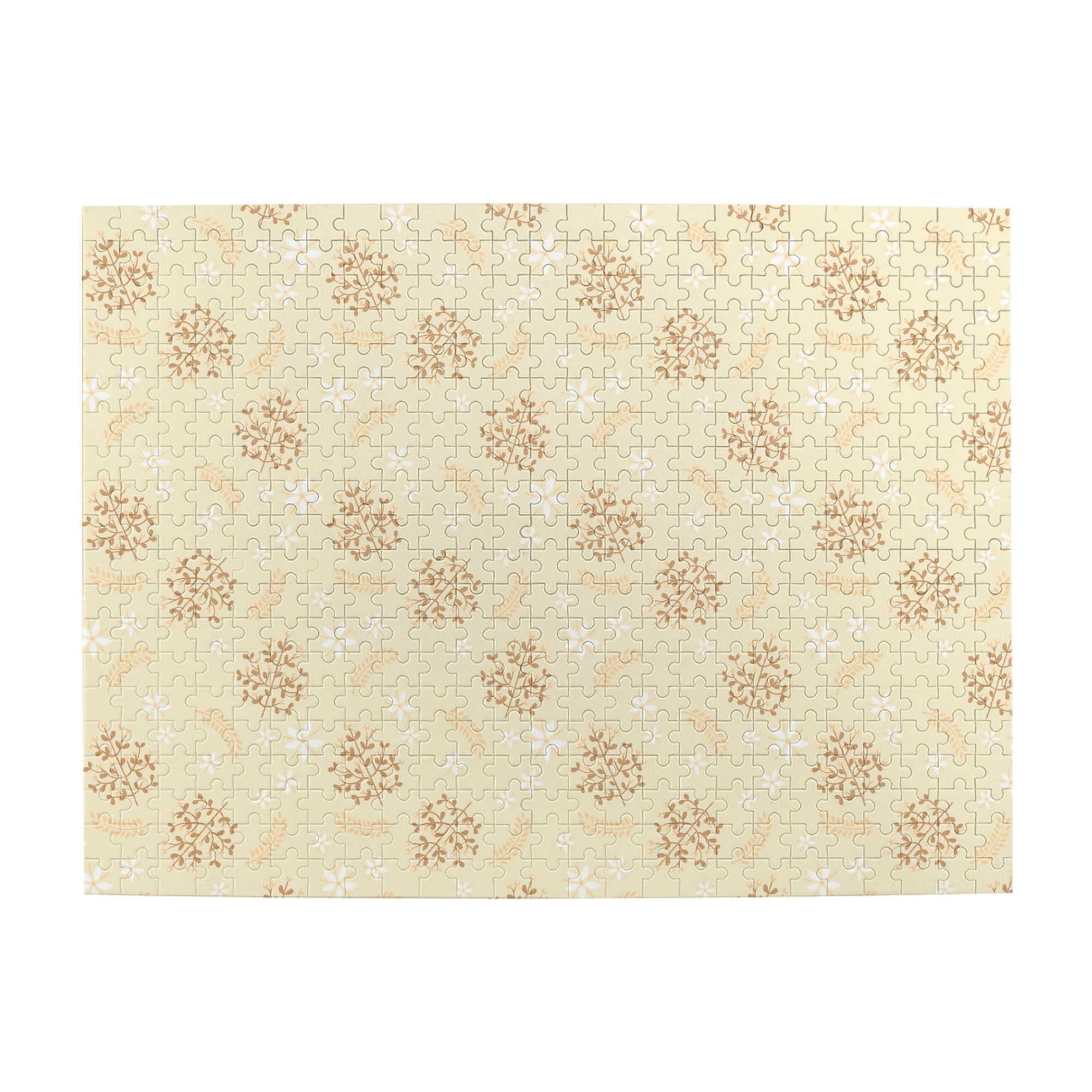 Wooden Puzzle Floral pattern 500-Slice Puzzle for All Ages Gifts ...