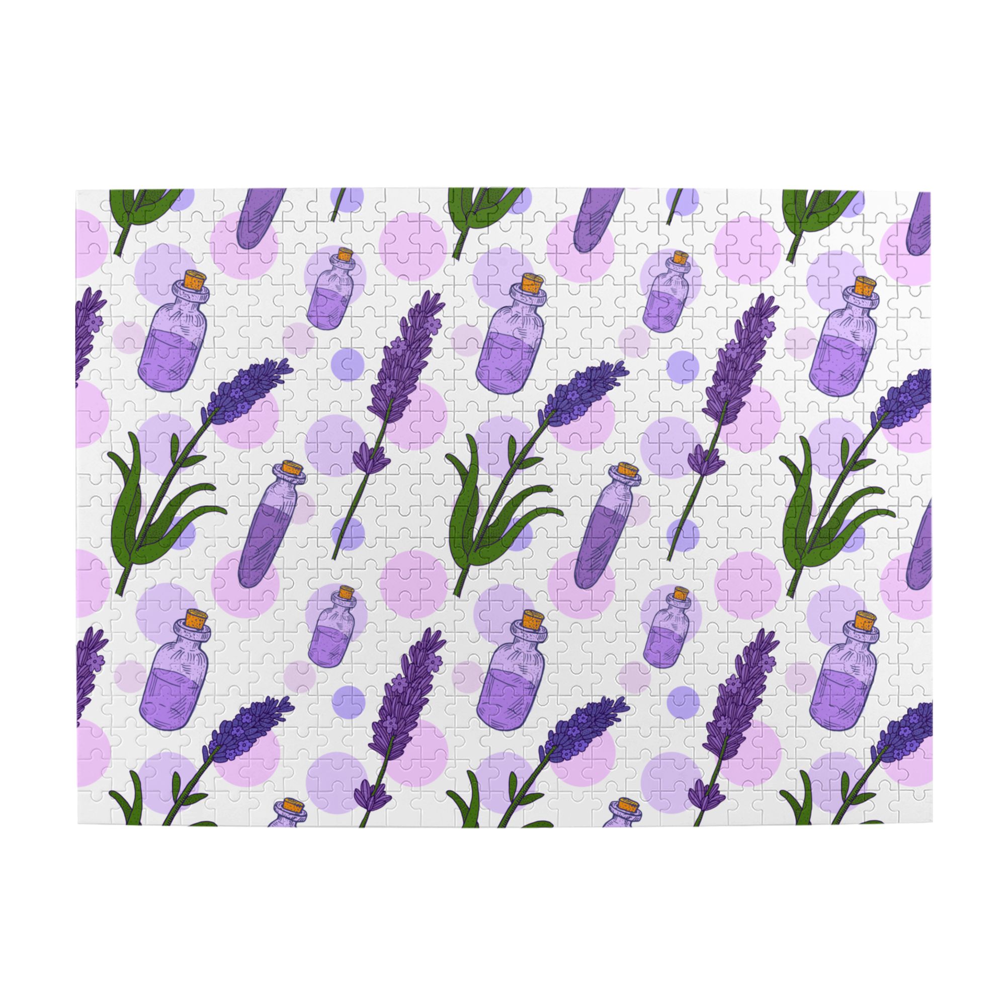 Wooden Puzzle Flower Pattern background 500-Slice Puzzle for All Ages ...
