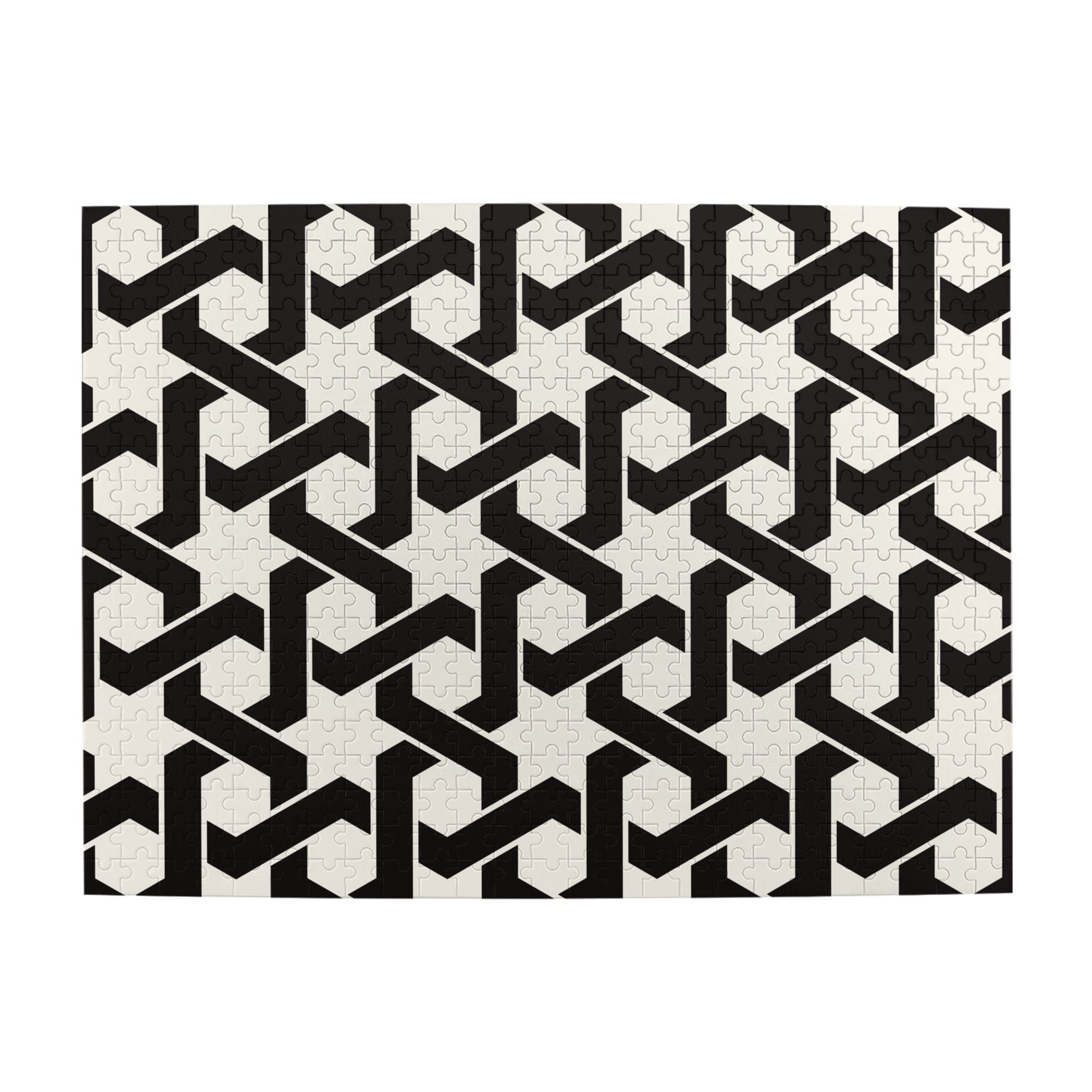 Wooden Puzzle Geometric Patterns 500-Slice Puzzle for All Ages Gifts ...