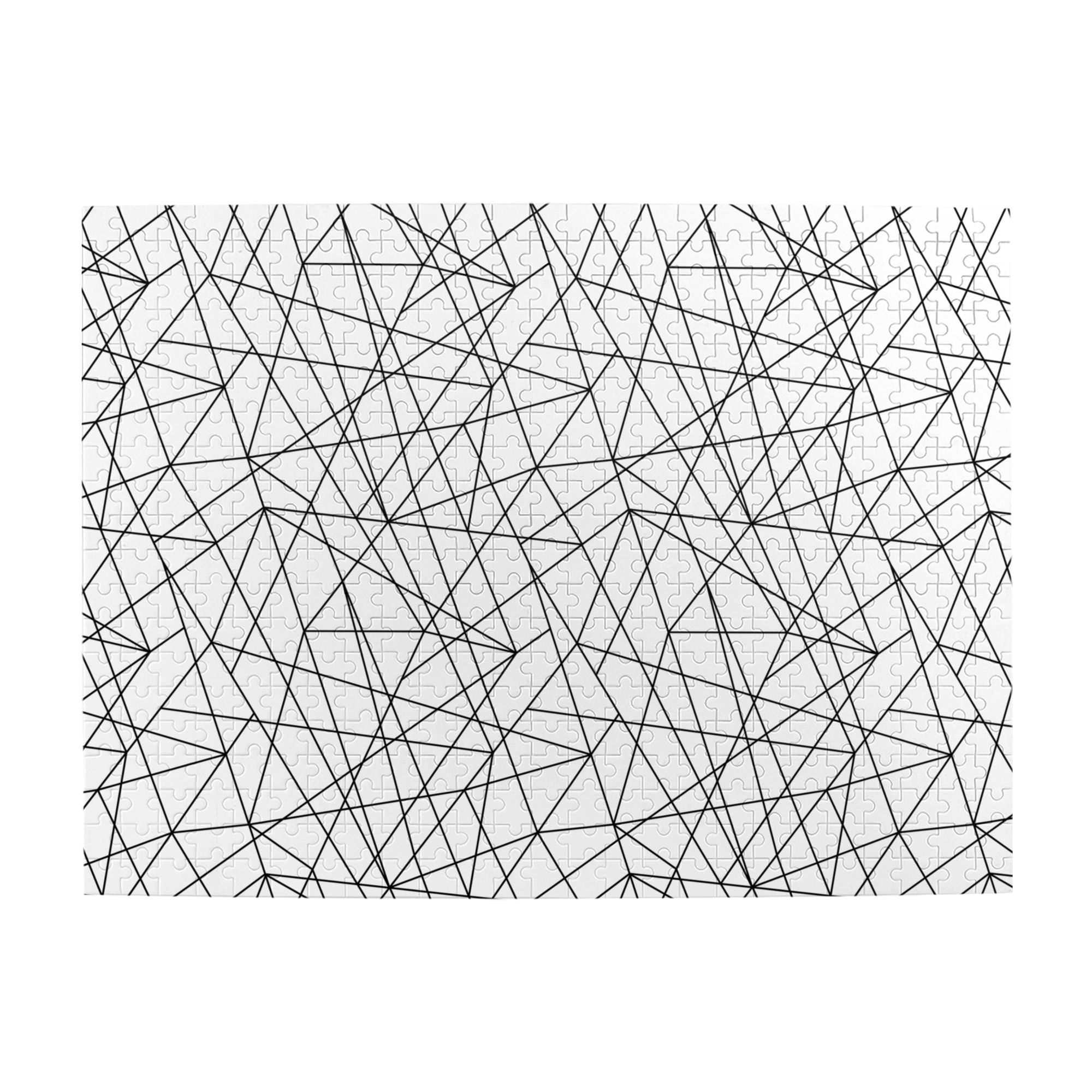 Wooden Puzzle Line Pattern 500-Slice Puzzle for All Ages Gifts ...