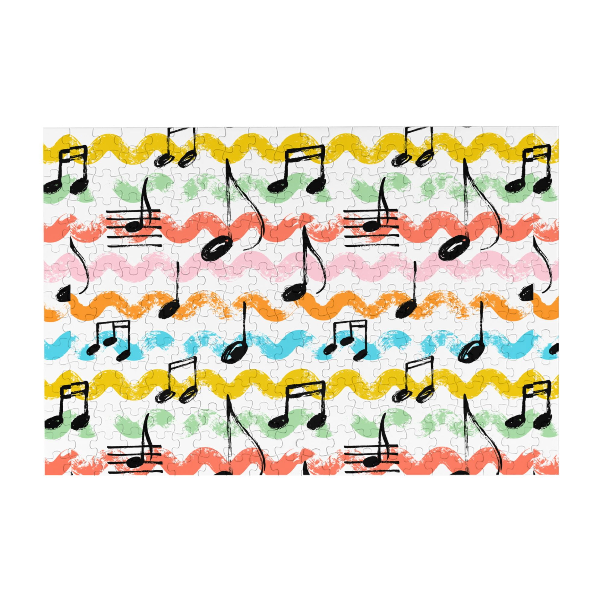 Wooden Puzzle Musical notes 500-Slice Puzzle for All Ages Gifts ...