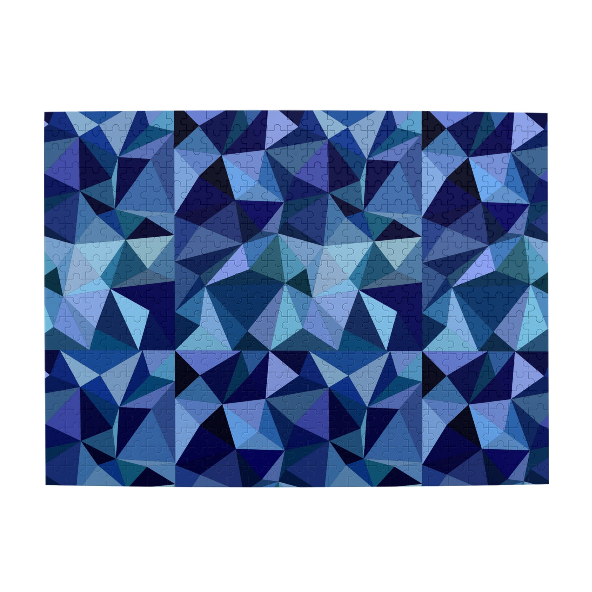 Wooden Puzzle Polygon Background 500-Slice Puzzle for All Ages Gifts ...
