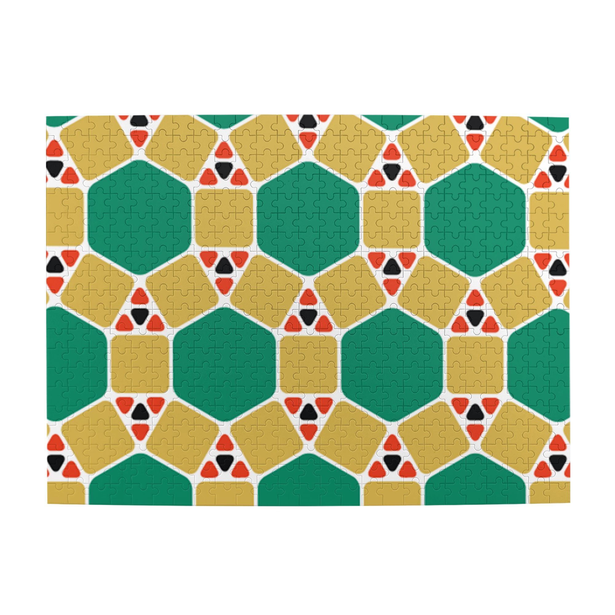 Wooden Puzzle Retro geometric pattern 500Slice Puzzle for All Ages