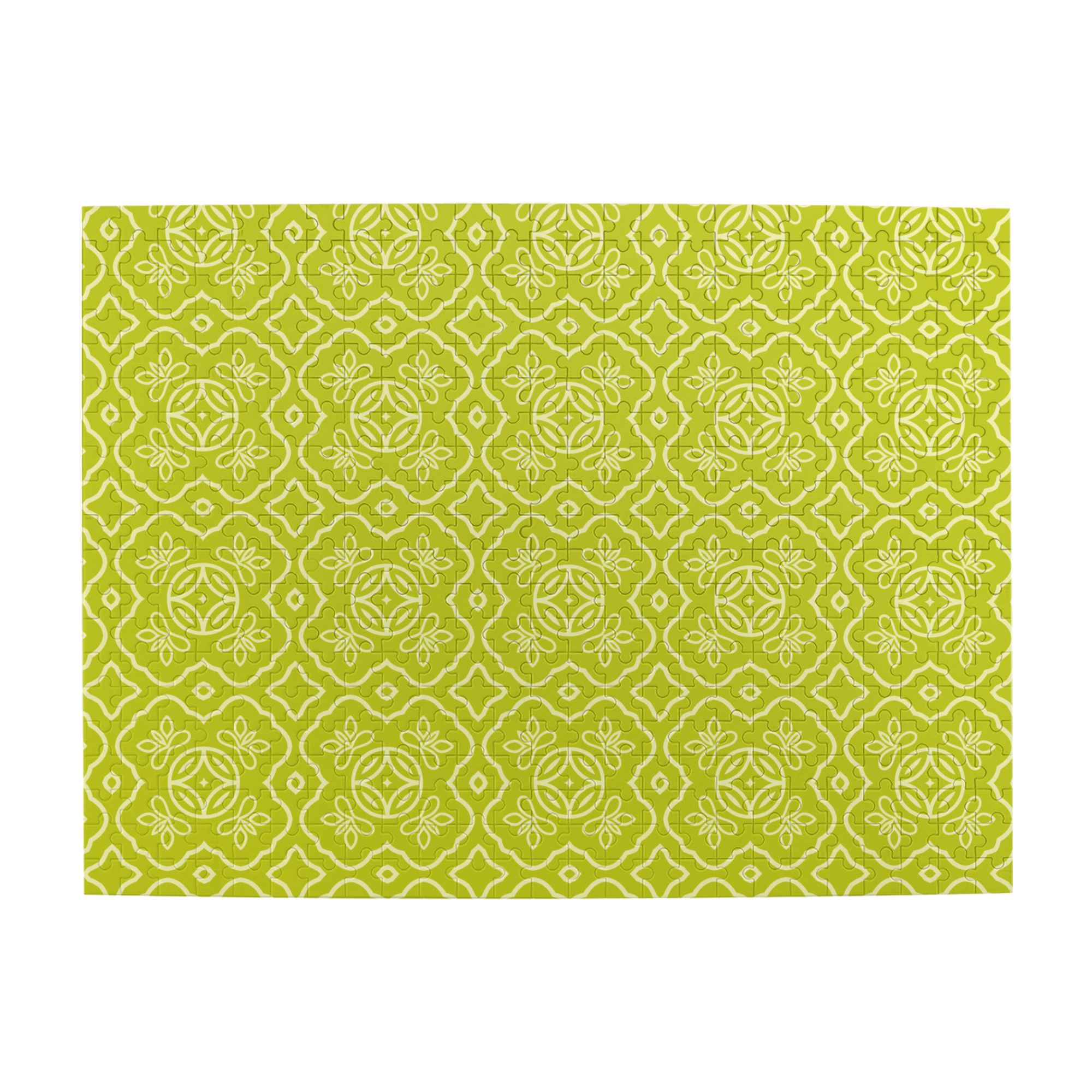 Wooden Puzzle Seamless Floral Ethnic Pattern 500-Slice Puzzle for All ...