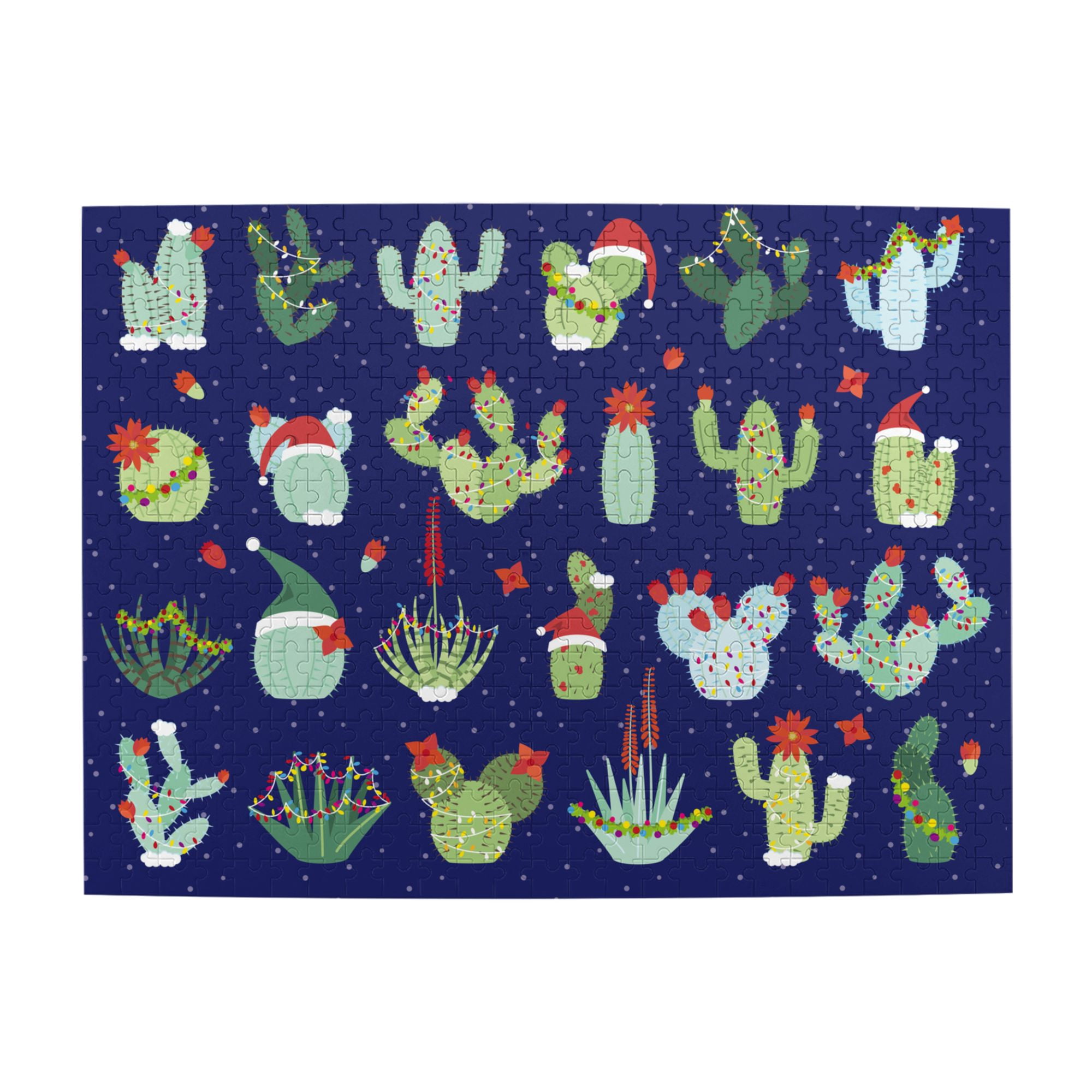 Wooden Puzzle cactus pattern 500-Slice Puzzle for All Ages Gifts ...