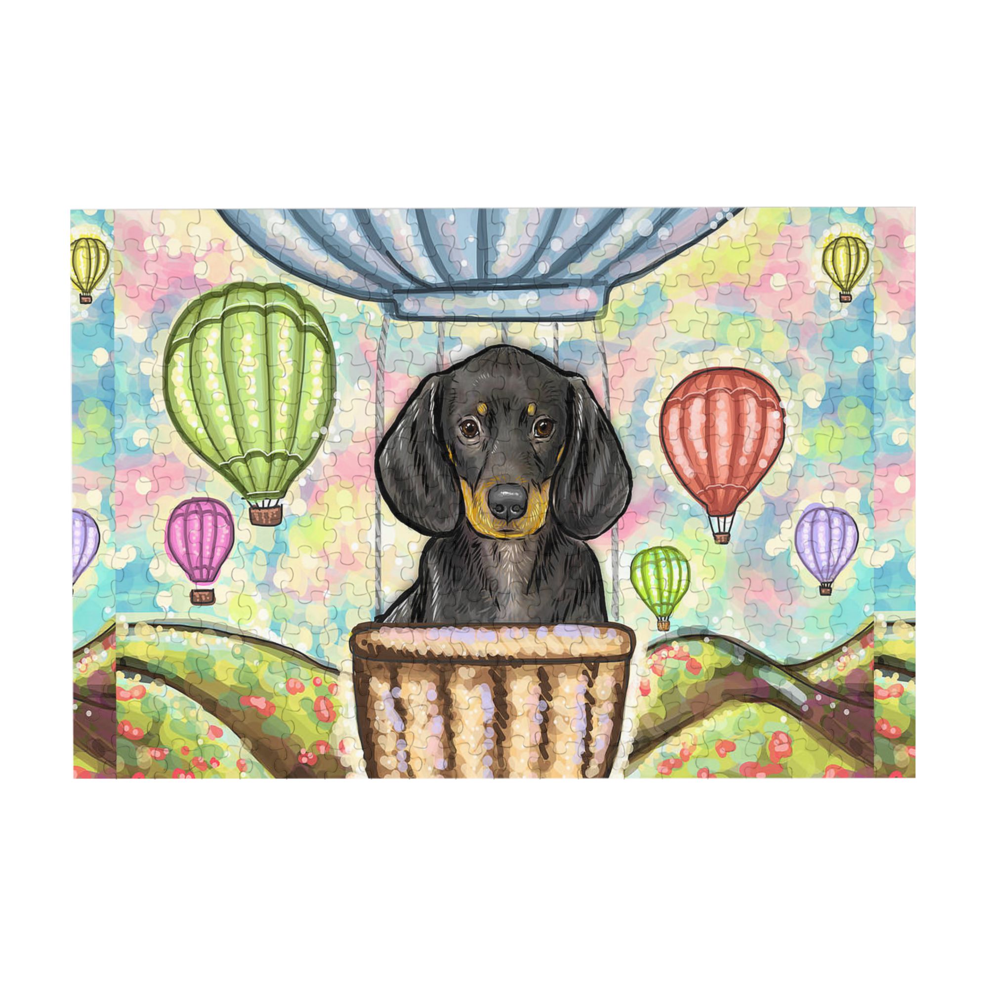 Wooden Puzzle dachshund 300-Slice Puzzle for All Ages Gifts - Walmart.com