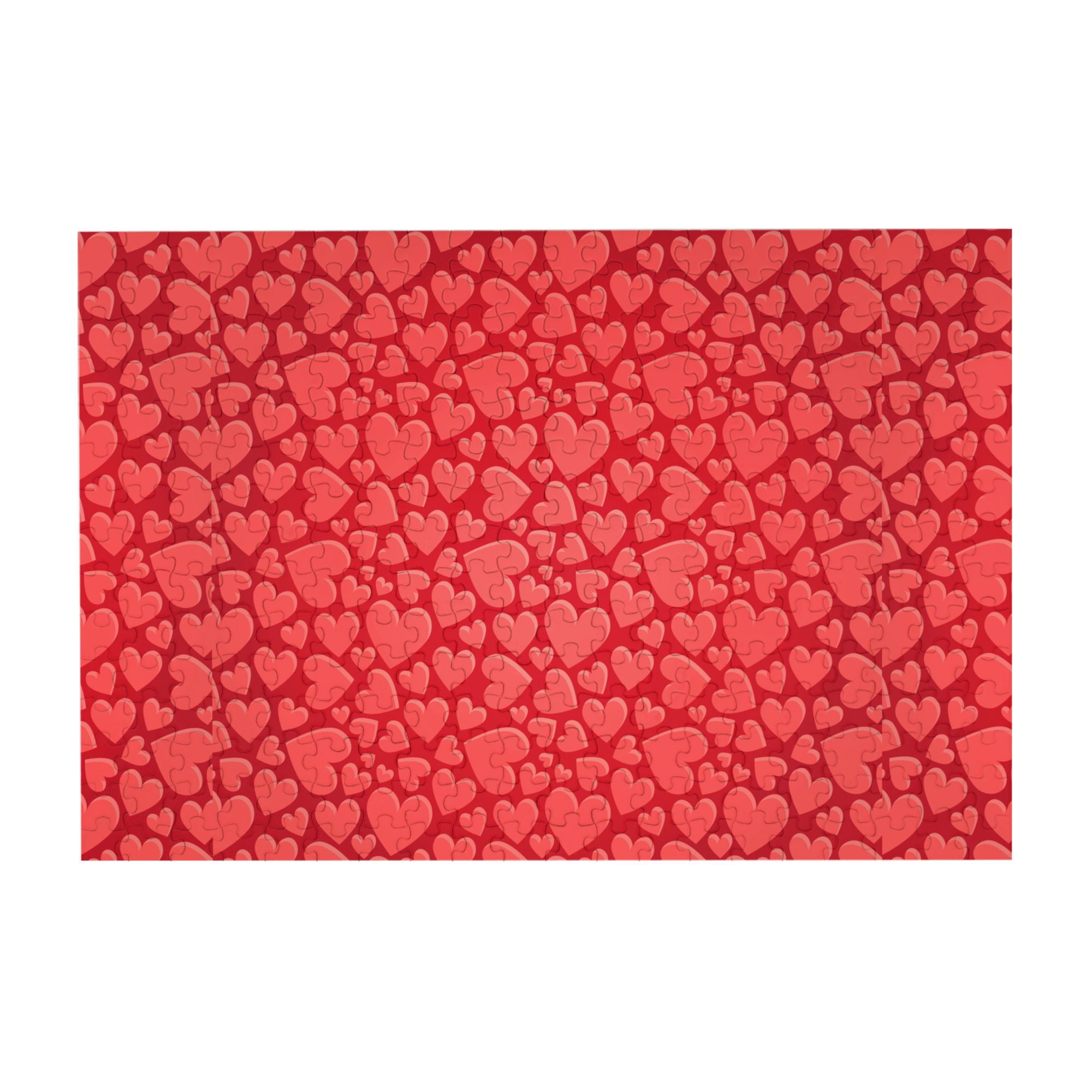 Wooden Puzzle heart background 300-Slice Puzzle for All Ages Gifts ...