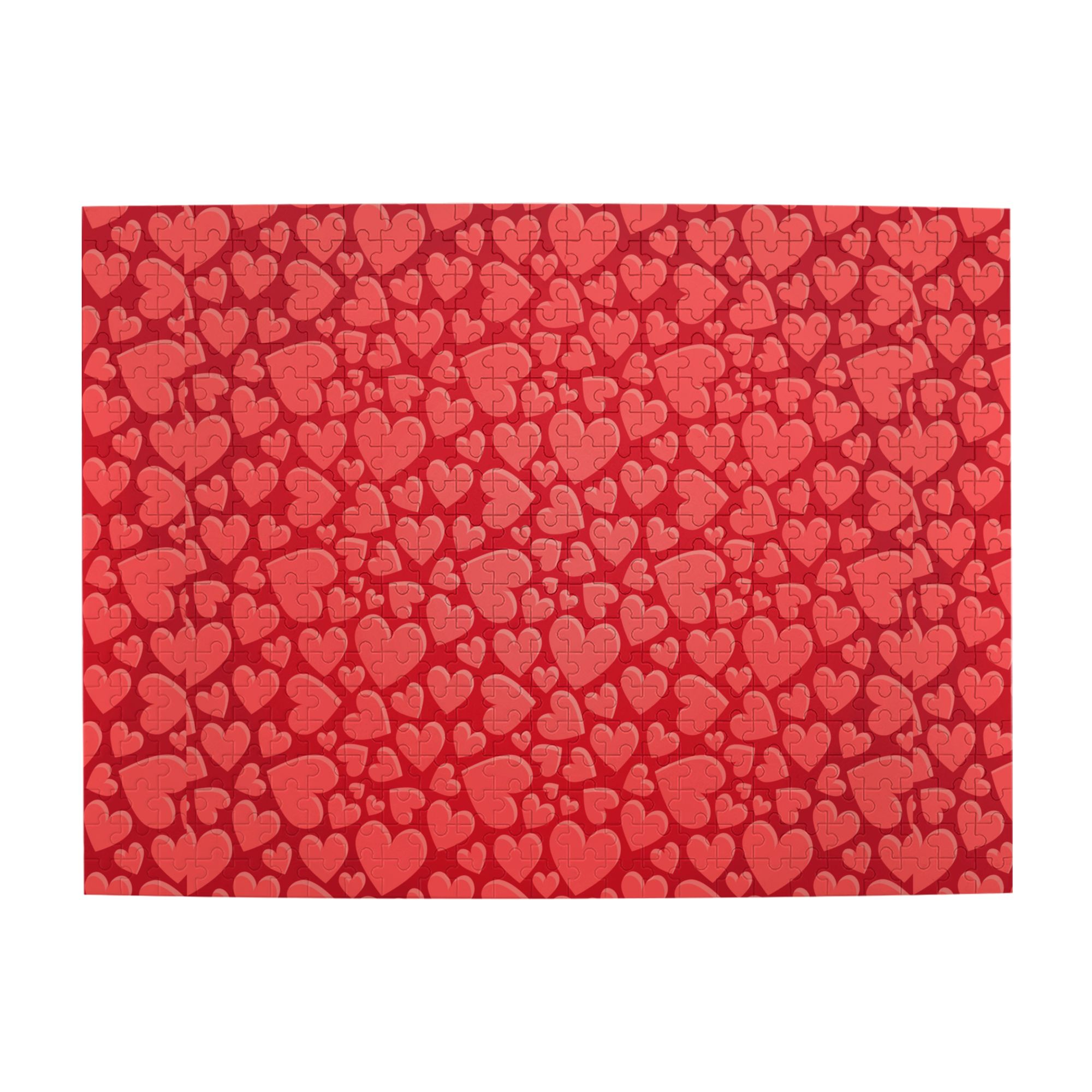 Wooden Puzzle heart background 500-Slice Puzzle for All Ages Gifts ...