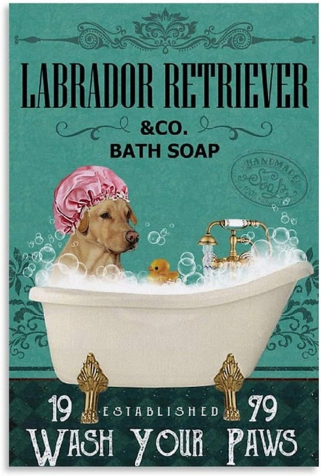 Wooden Puzzles Labrador Green Bath Soap Company Labrador Retriever 500