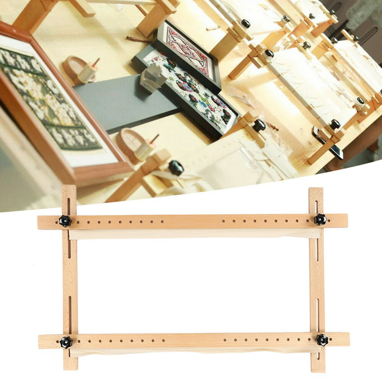 Classy Clamps Large Wooden Quilt Hangers Light