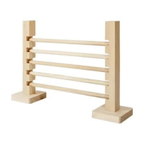 Wooden Rabbit Jump Bar Adjustable Hurdle Training Obstacle Exercise Course for Small Play and Agility Development