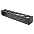 thumbnail image 1 of Wooden Rack Whisky Glass Holder Mugs Holder Glassware Free Standing 6 Hole Black, 1 of 6