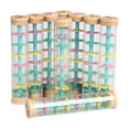 Wooden Rain Stick Visual and Sound Stimulation Early Learning Fine