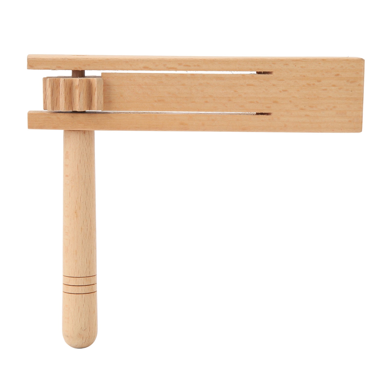 Wooden Ratchet Noise Maker Orff Hand Noisemaker Rattle Instrument Toy
