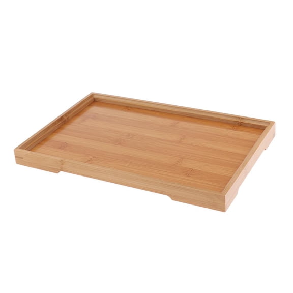 Wooden Rectangle Serving Home Decoration Dish Plate - 37 X 26 X 2.6 33x22x2.6cm