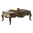 thumbnail image 1 of ACME Ragenardus 2-Drawer Wood Top Storage Coffee Table in Vintage Oak, 1 of 4