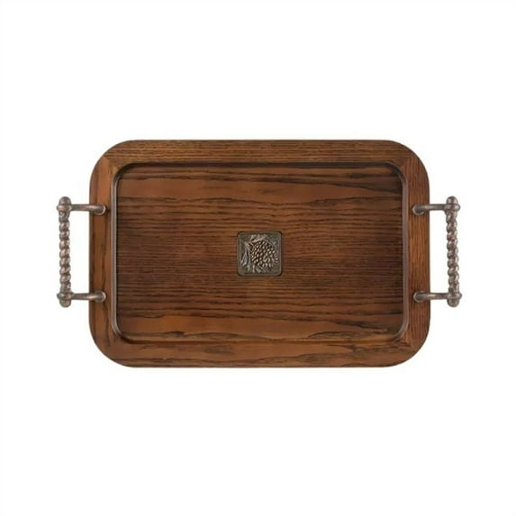 Wooden Rectangular Storage Tray Food Service Tray Fruit Bread Tea Set Tray Table Top Storage Tray