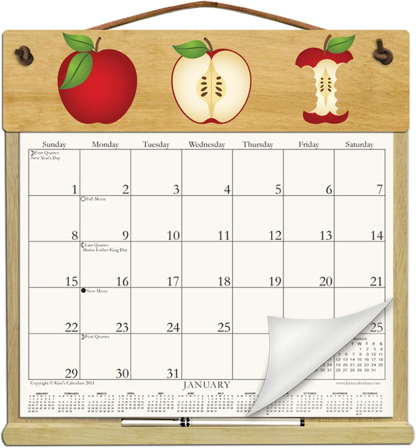 Wooden Refillable Calendar Holder Filled With The Rest Of 2025 And 2026 Wooden Refillable Calendar Holder Filled With The Rest Of 2025 And 2026 Calendars And Includes An Order Form Page For 2027 APPLES 254c643c 4711 4181 A98c 37c1dd99f604.f7c9687637816af1b58be13babc369a0