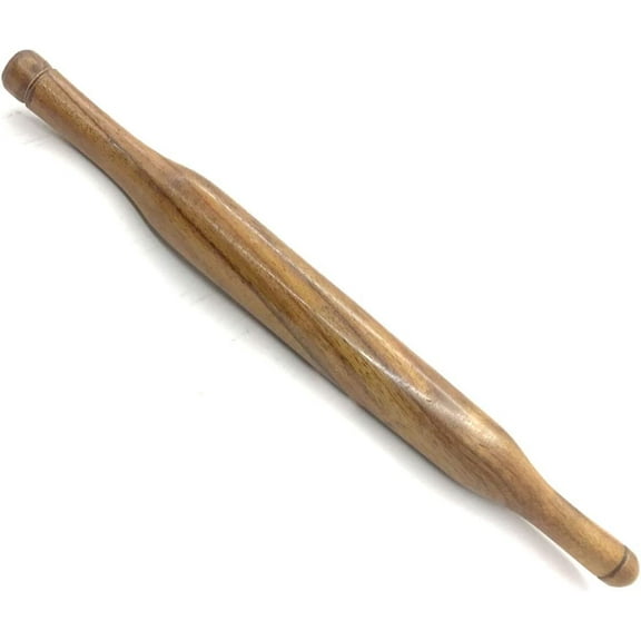 Wooden Rolling Pin Wooden Belan Wooden Roller Chapati Maker for Pasta Cookie Dough Pizza Chapati Rolling Pin for Baking
