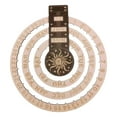 Wooden Rotating Circular Perpetual Calendar 2025 Moon Calendar