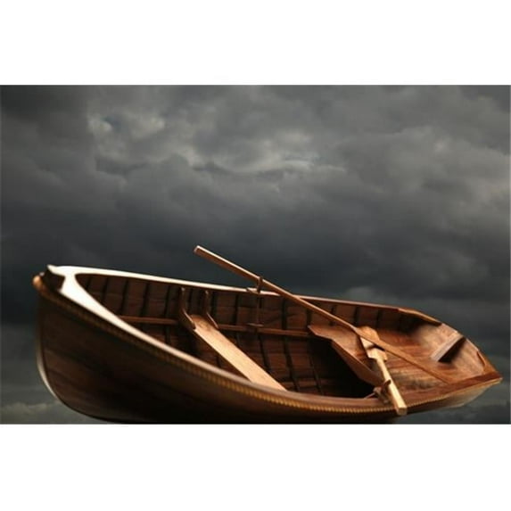 Wooden Rowboat Poster Print by Don Hammond, 34 x 22 - Large