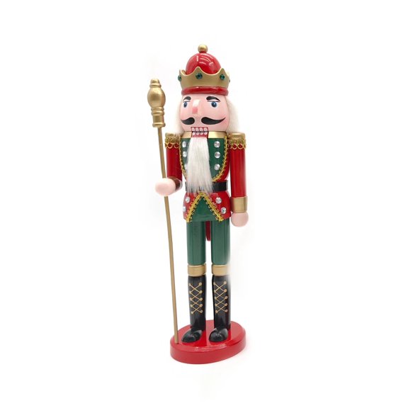 Wooden Royal Nutcracker King Wizardi F07M6-3C