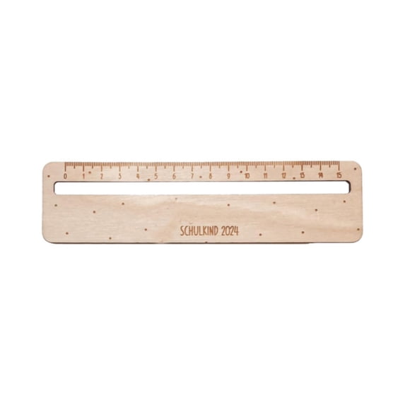Wooden Ruler 15Cm Wood Measuring Ruler Scale Rulers for Office Rulers with Centimeters Drafting Tools for Home Office Supplies by Elapind