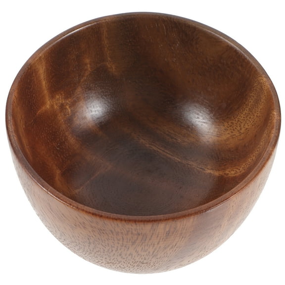 Large Wooden Salad Bowl for Serving Snacks, Fruit, Cereal, and Kitchen Counter Use - and Stylish Dish
