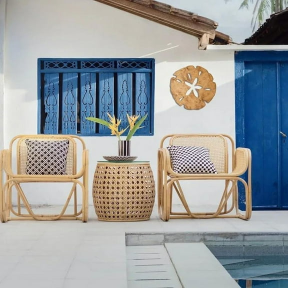 Wooden Sand Dollar Wall Decor, SandDollars Decor,Wood Round ArtOutdoor 35x35cm