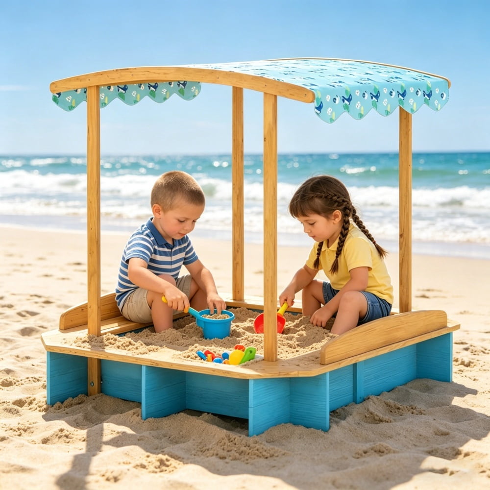Wooden Sandbox