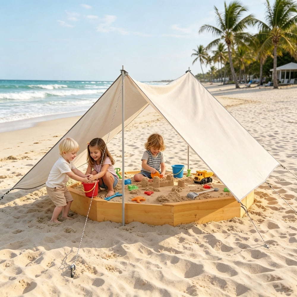 Wooden Sandbox