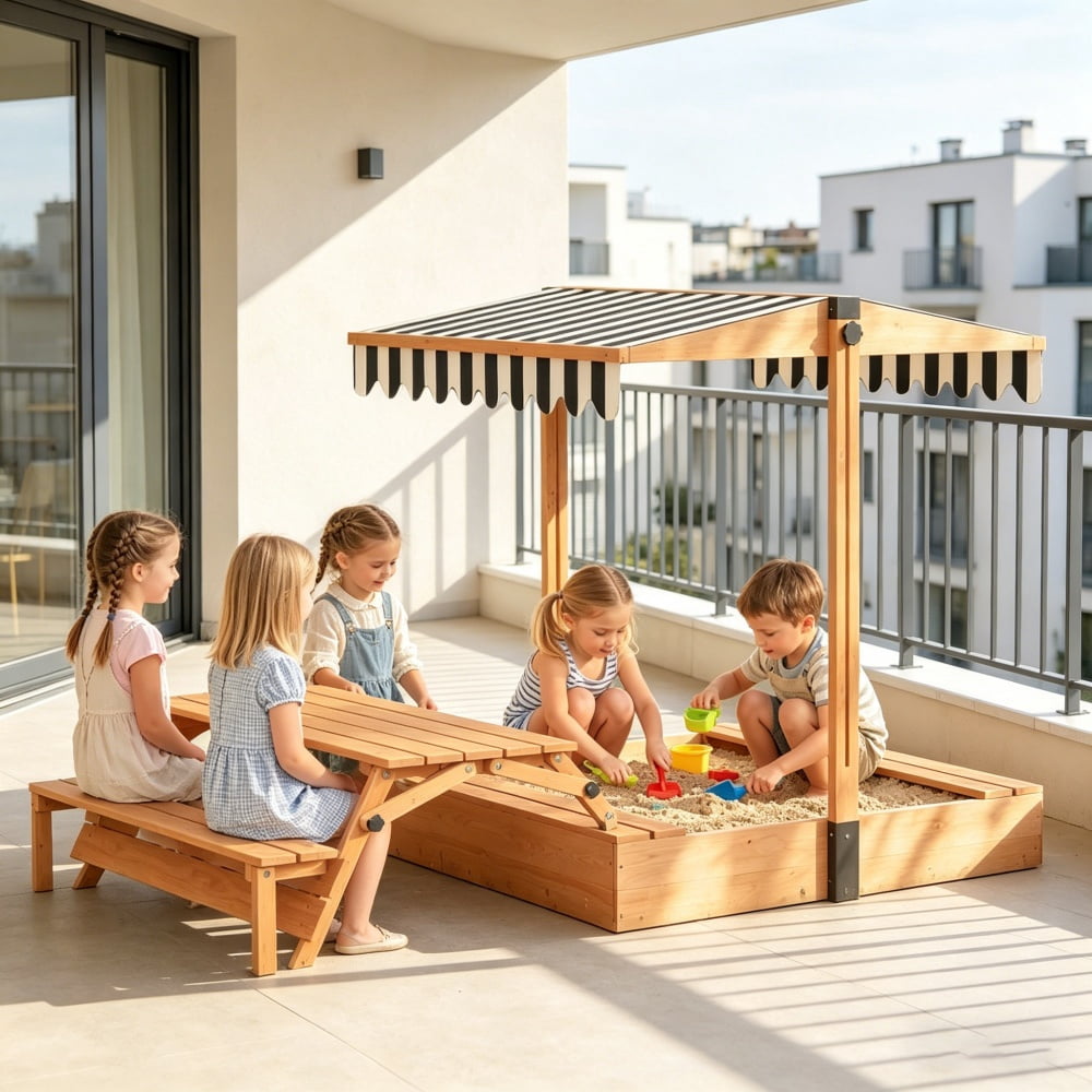 Wooden Sandbox