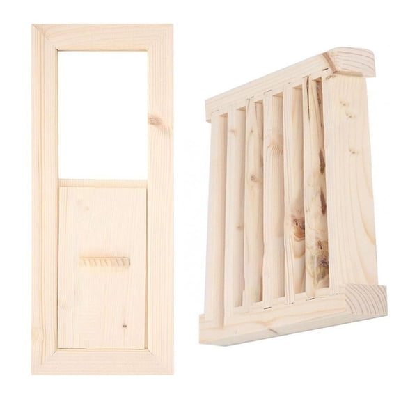 Wooden Sauna Ventilation Grille Panel, 8.3x6.0in Louver For Home Steam Room, Solid Wood Air Vent With Smooth Edges For High Temp Humidity
