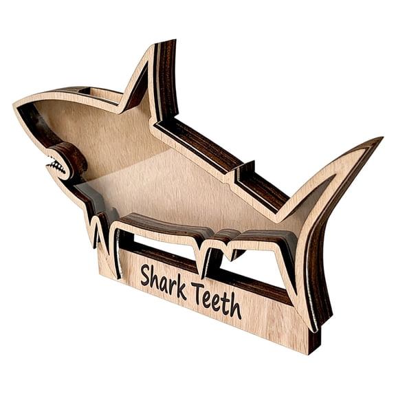 Wooden Seashells Display Case with Acrylic Window,Seashells Holders Small Shadows Box Ornament Coastal Homes Decors