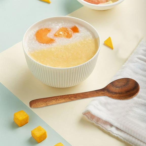 Wooden Seasoning Spoon – Japanese Style Stirring Spoon for Cooking – Kitchen Utensil (13Cm,Acacia Wood)