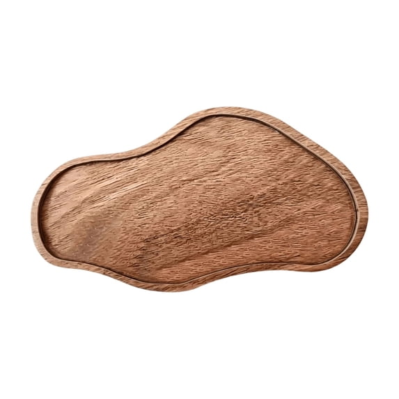 Wooden Serving Platter Charcuterie Board, Holiday Cheese Cutting Board Tray for Party, Charcuterie Display, Fruit Appetizers, and Family Gatherings