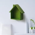 thumbnail image 1 of Wooden Shaped Wall Shelf Decorative Display Organizer Hanging Rack for Nursery Bedroom Kitchen Living Room Farmhouse, 1 of 4