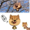 thumbnail image 1 of Wooden Shiba Inu Wind Chime Doorbell,Wooden Shiba Inu Doorbell,Wooden Shopkeepers Bell for Door Opening,Magnetic Doorbell Hanging Decoration Wind Chime for Patio Garden Home Decoration (1pc), 1 of 7
