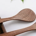 thumbnail image 1 of Wooden Shovel Spoon Non Stick Wood Long Rice Spatula Kitchen Cooking Utensil Hand Stir Fry Tools Sets, 1 of 7