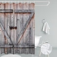 thumbnail image 1 of Wooden Shower Curtain Vintage Rustic Farmhouse Shower Curtains for Bathroom Waterproof Fabric with 12 Hooks 72x72 Inch, 1 of 5