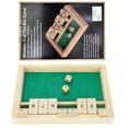 thumbnail image 1 of Wooden Shut The Box Game Dice Game 2 Player, 1 of 9