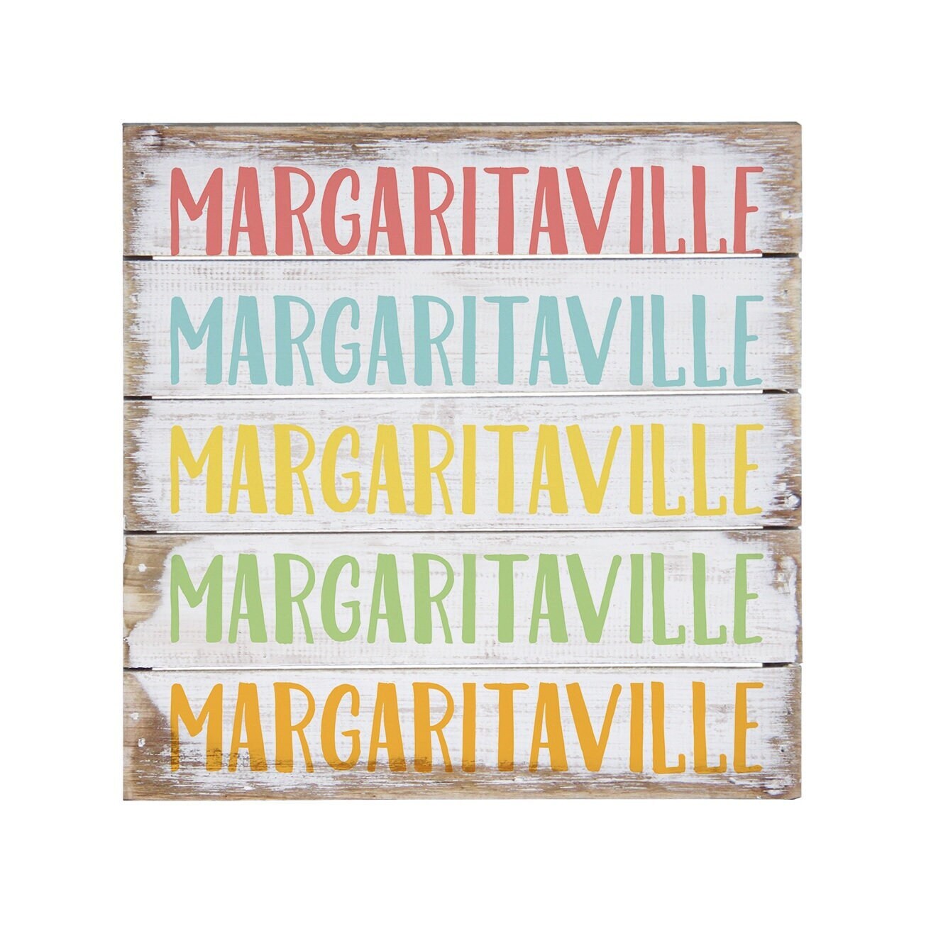 Wooden Sign Margaritaville Sign Rustic Tin Sign Tin Repeating Word