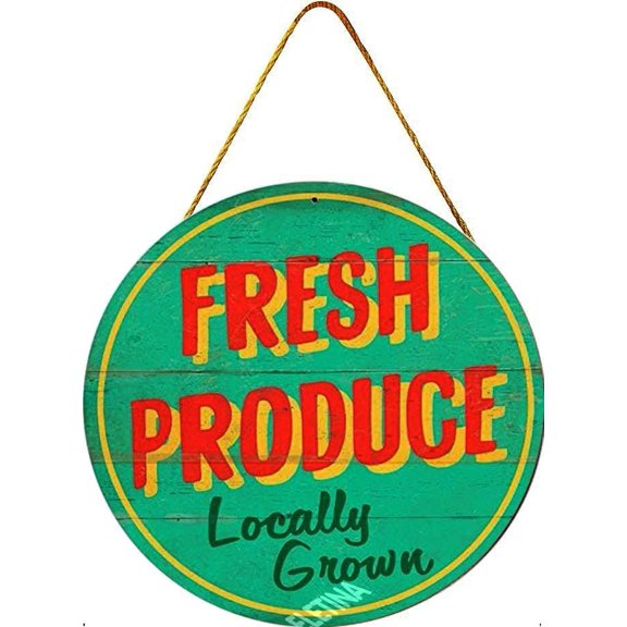 Wooden Signs/Barn Rules Rustic Western Antiqued Plaque Wooden Sign Kitchen Cafe Pub Decor, Wood wal Art, Rustic Wood Decor Gift 8x16 INCH, Round9