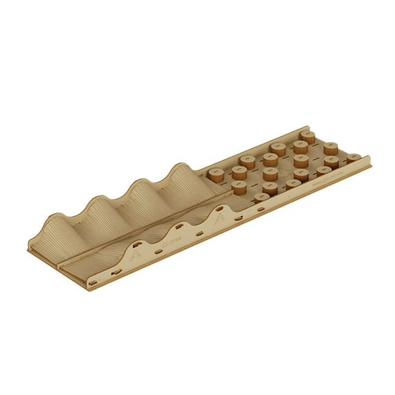 Wooden Simulation Off-Road Obstacles for 1/16 1/18 1/24 RC Crawler Model Car Adult Children'S Toys Assembly Prop -PP04