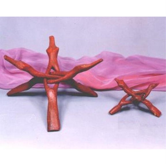 Wooden Snake Stand 9"