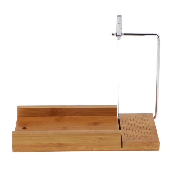 Wooden Soap Cutter Soap Making Cutting Tool with Wire Slicer for DIY Craft