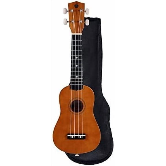 Wooden Soprano Ukulele (21 x 6.5 inches; Age 12+)