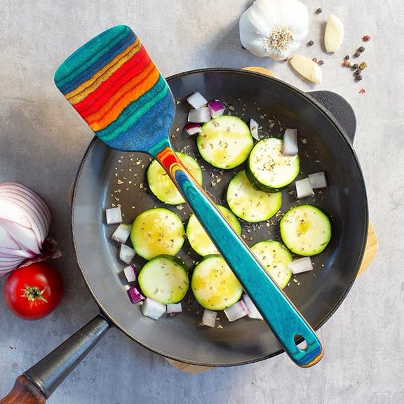 Wooden Spatula, Safe for Nonstick