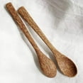 thumbnail image 1 of Wooden Spoon/Fork, Wooden Utensil Set Reusable Natural Wood Flatware for Cooking Stirring Eating, 1 of 6