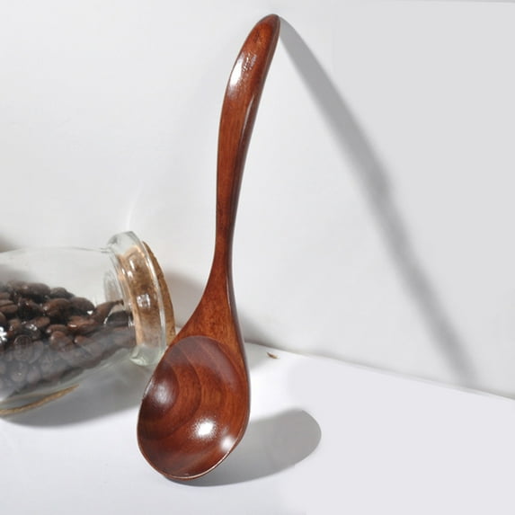 Wooden Spoon,Honey Spoons for Tea ,Smooth Wooden Honey Teaspoon,Ladle Cooking Utensil,Kitchen Cooking Utensil Tool for Coffee,Food